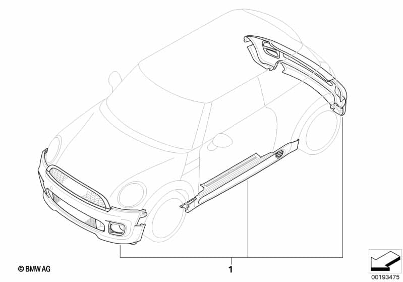 Pakiet aerodynamiczny JCW II