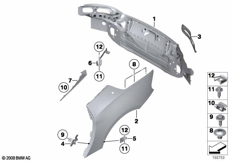 Genuine BMW 41217192833 E89 Molded Part F Column B, Exterior Left (Inc. Z4 28i, Z4 23i & Z4 30i) | ML Performance EU Car Parts