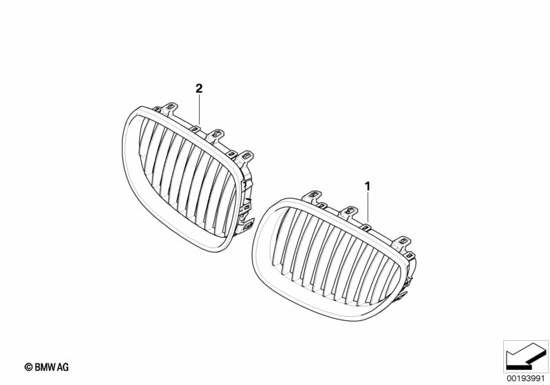 Retrofit trim grill