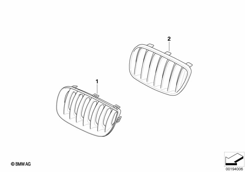 Retrofit trim grill