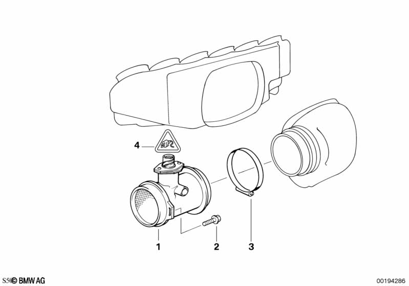 Genuine BMW 61131392224 E39 E34 E38 Plug Housing 4-POL (Inc. M3) | ML Performance UK Car Parts