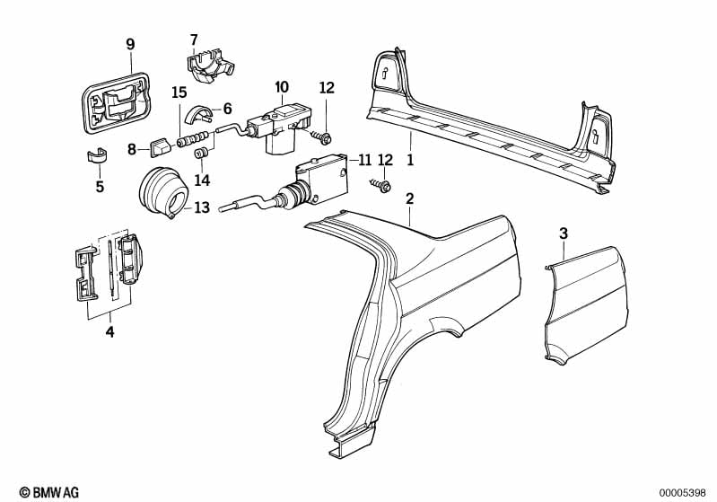 Side panel/tail trim