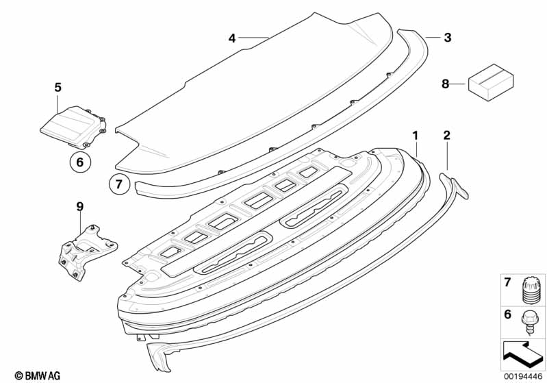 Genuine BMW 54377216269 E93 Reinforcement Left (Inc. 325i, 330d & 318i) | ML Performance EU Car Parts