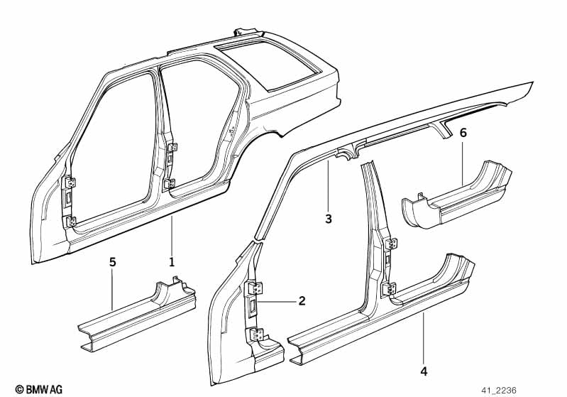 Body-side frame
