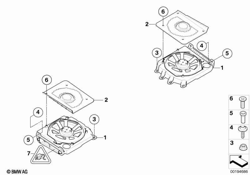 Components central bass