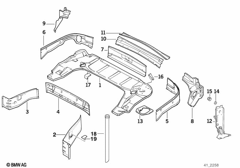 Folding top compartment