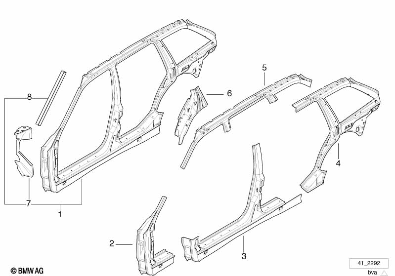 Body-side frame