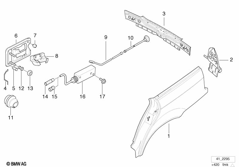 Side panel/tail trim