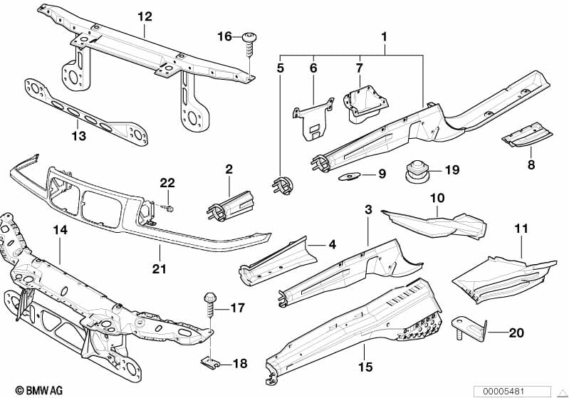 Front body parts