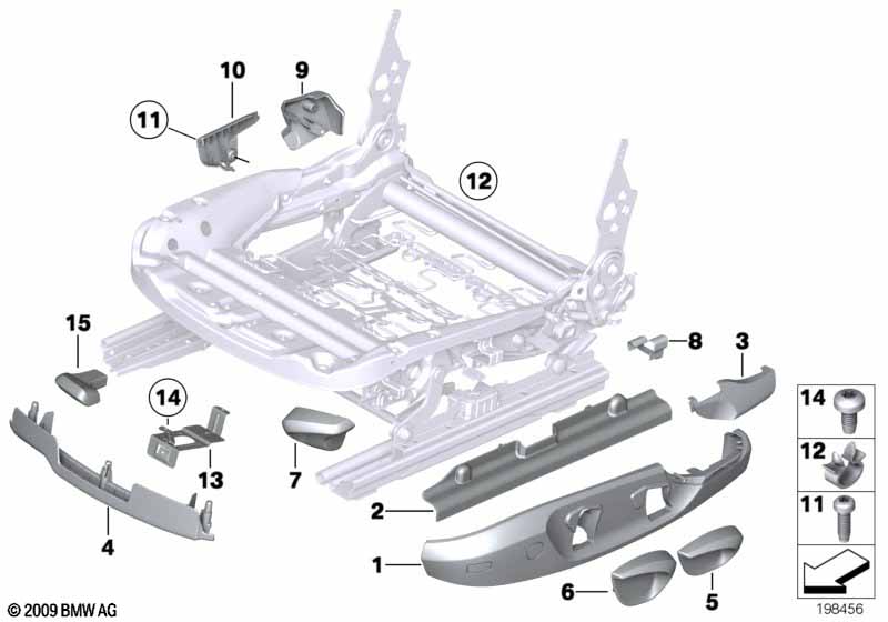 Genuine BMW 52107330151 E89 F25 F26 Lever Left (Inc. X1 20iX, X3 30dX & Z4 35is) | ML Performance UK Car Parts