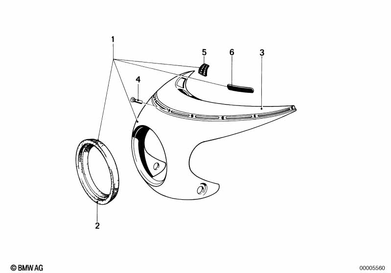 Genuine BMW 07119949632 Rivet A6X0,4X8 (Inc. R90S, R 80 GS & R 75) | ML Performance UK Car Parts