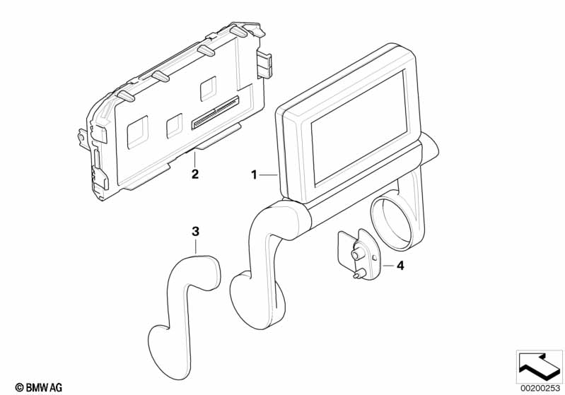 Monitor tylny
