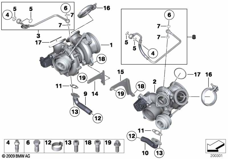 Genuine BMW 11657535440 F01 RR6 O-Ring 52X3 (Inc. 760LiS, Cullinan Black Badge & Phantom) | ML Performance UK Car Parts