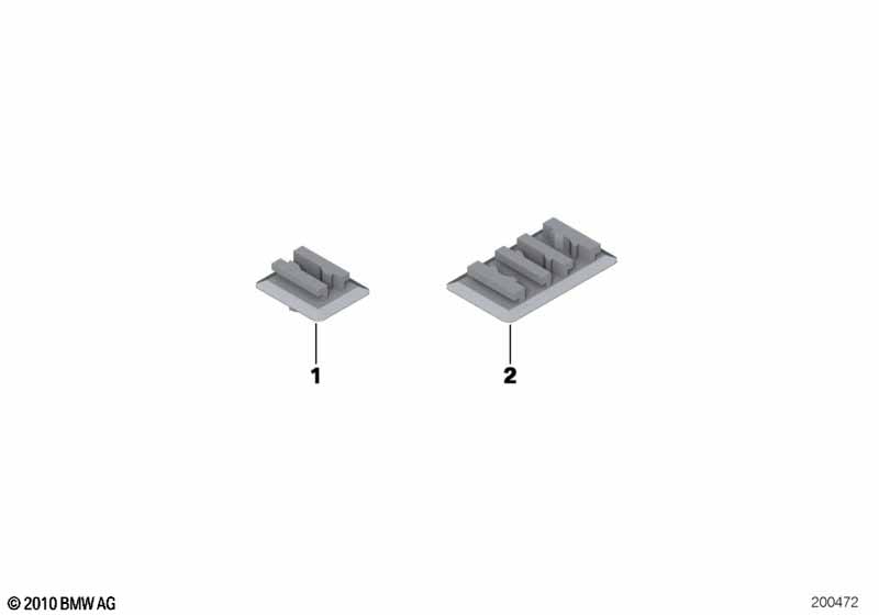Plug-in connection bracket