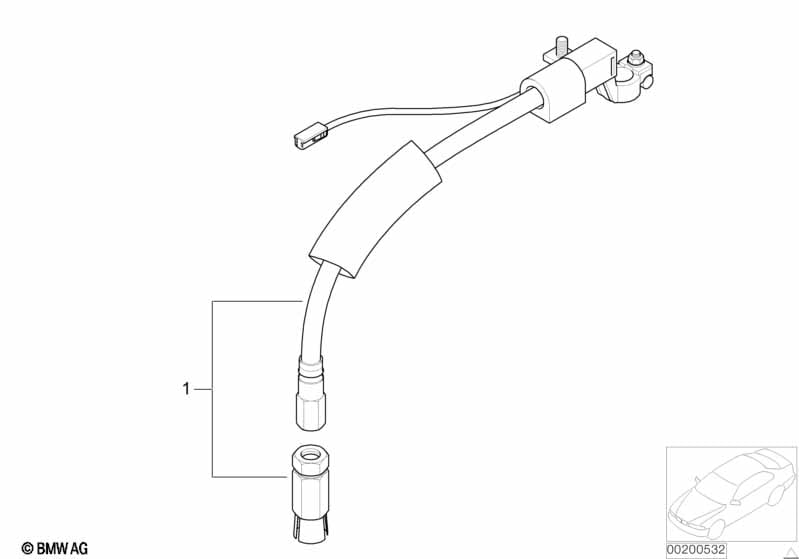 Rep.kit f safety battery terminal clamp