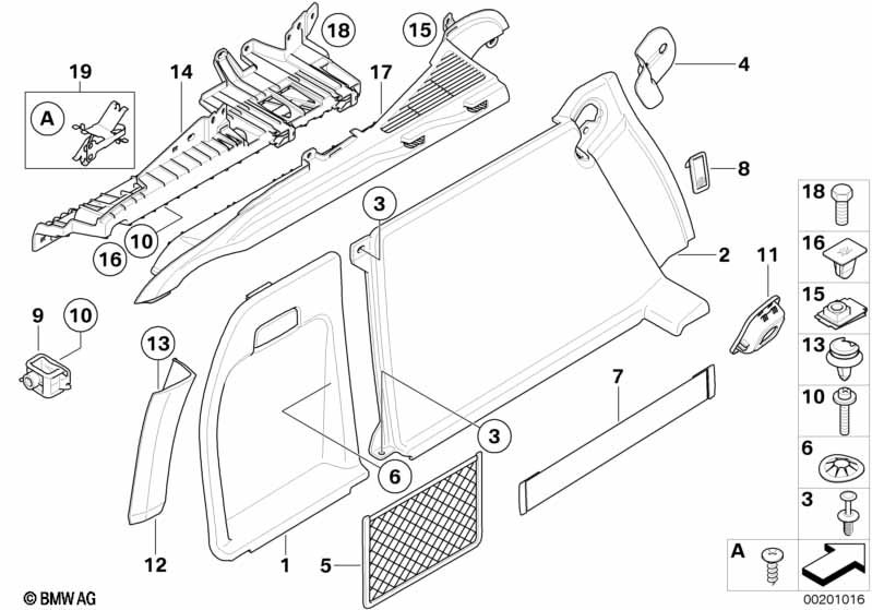 Genuine BMW 51477253910 E71 E72 Right Trunk Trim SAVANNABEIGE (Inc. X6 40iX, X6 M50dX & Hybrid X6) | ML Performance EU Car Parts