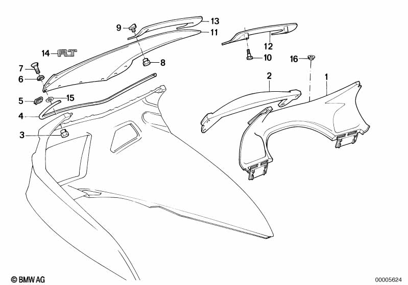 Windshield/Mounting parts
