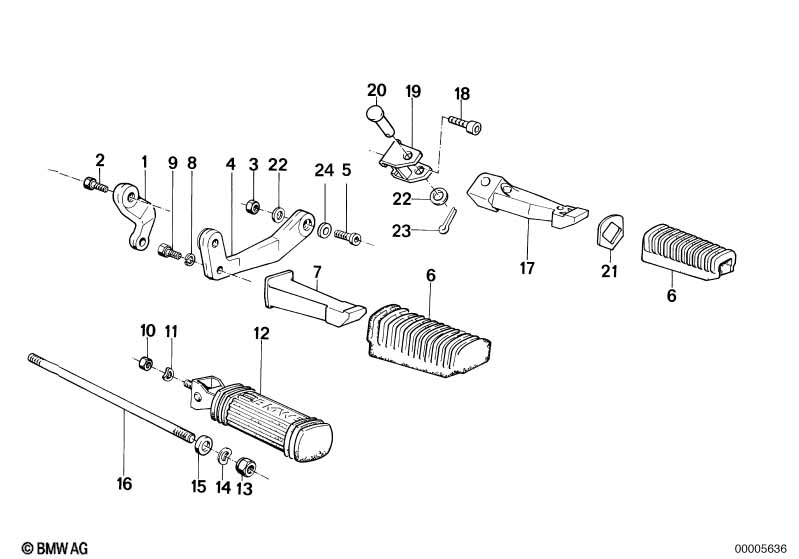 Genuine BMW 46711454717 100 65 Plate LINKS (Inc. R 65 RT) | ML Performance UK Car Parts