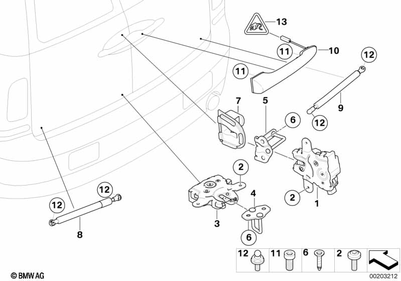 Locking system, Splitdoor