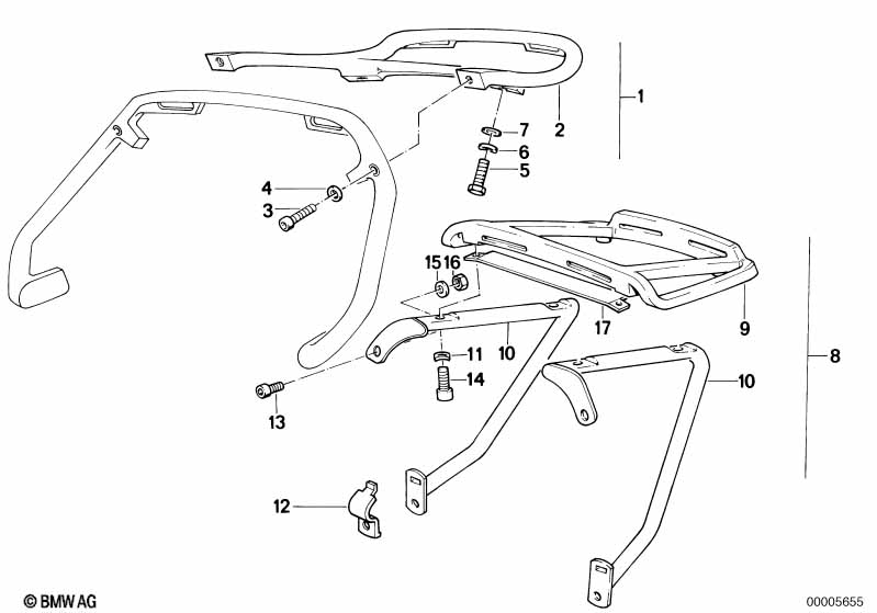 Genuine BMW 46542303467 Clamp (Inc. R 65 RT) | ML Performance EU Car Parts