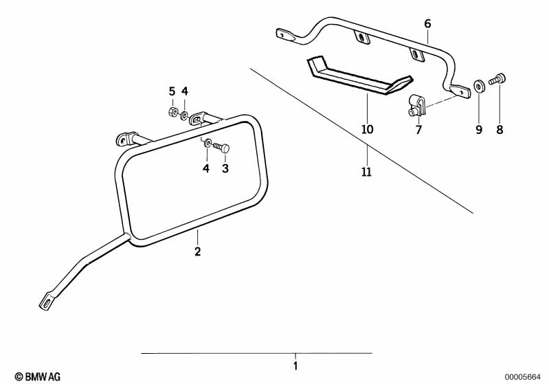 Genuine BMW 72602315672 Clamp SW (Inc. R 80 GS & R 100 GS) | ML Performance EU Car Parts