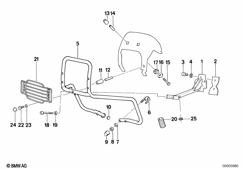 Genuine BMW 46632315100 Spacer Bush (Inc. R 100 GS) | ML Performance EU Car Parts