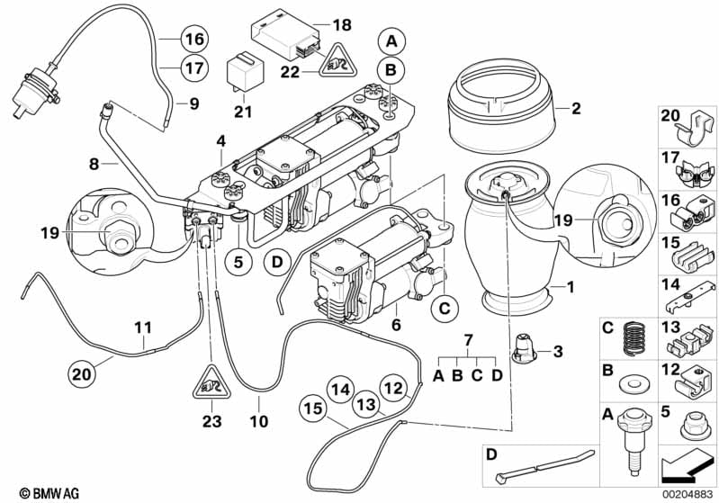 Levell.device, air spring and ctrl unit