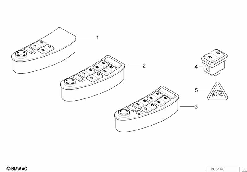 Switch window lifter