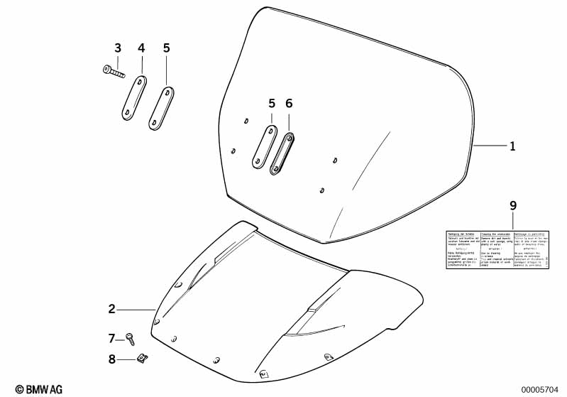 Electrically adjustable windshield