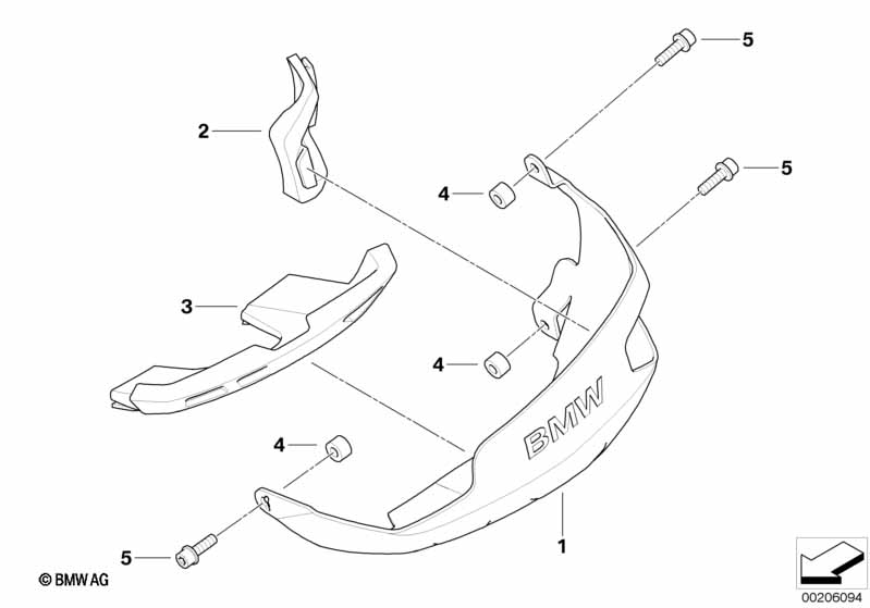Cylinder head cover guard, aluminum