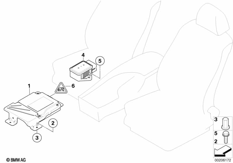 Genuine BMW 32436788164 E64 E60 E61 Control Unit, Active Steering (Inc. 530d, 523i & 535d) | ML Performance EU Car Parts