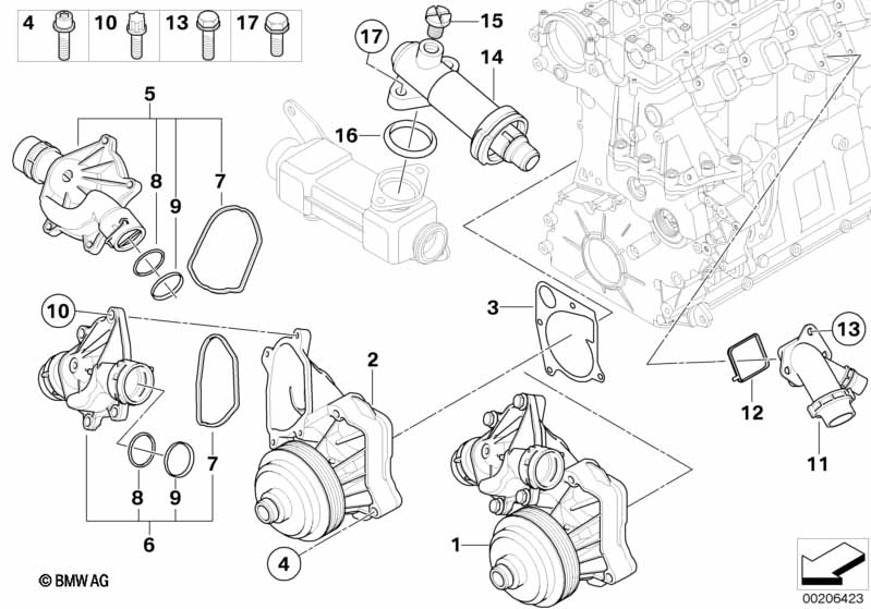 Waterpump - Thermostat