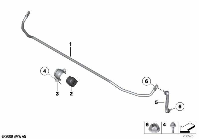 Stabilizer, rear