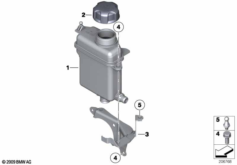Genuine BMW 17138671387 F03 G12 RR31 Expansion Tank (Inc. Cullinan Black Badge, Dawn & Ghost EWB) | ML Performance UK Car Parts