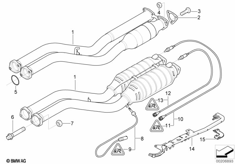 Genuine BMW 11627830668 E92 E85 E93 Gasket Ring (Inc. Z3 M, Z4 M3.2 & M3 CSL) | ML Performance UK Car Parts