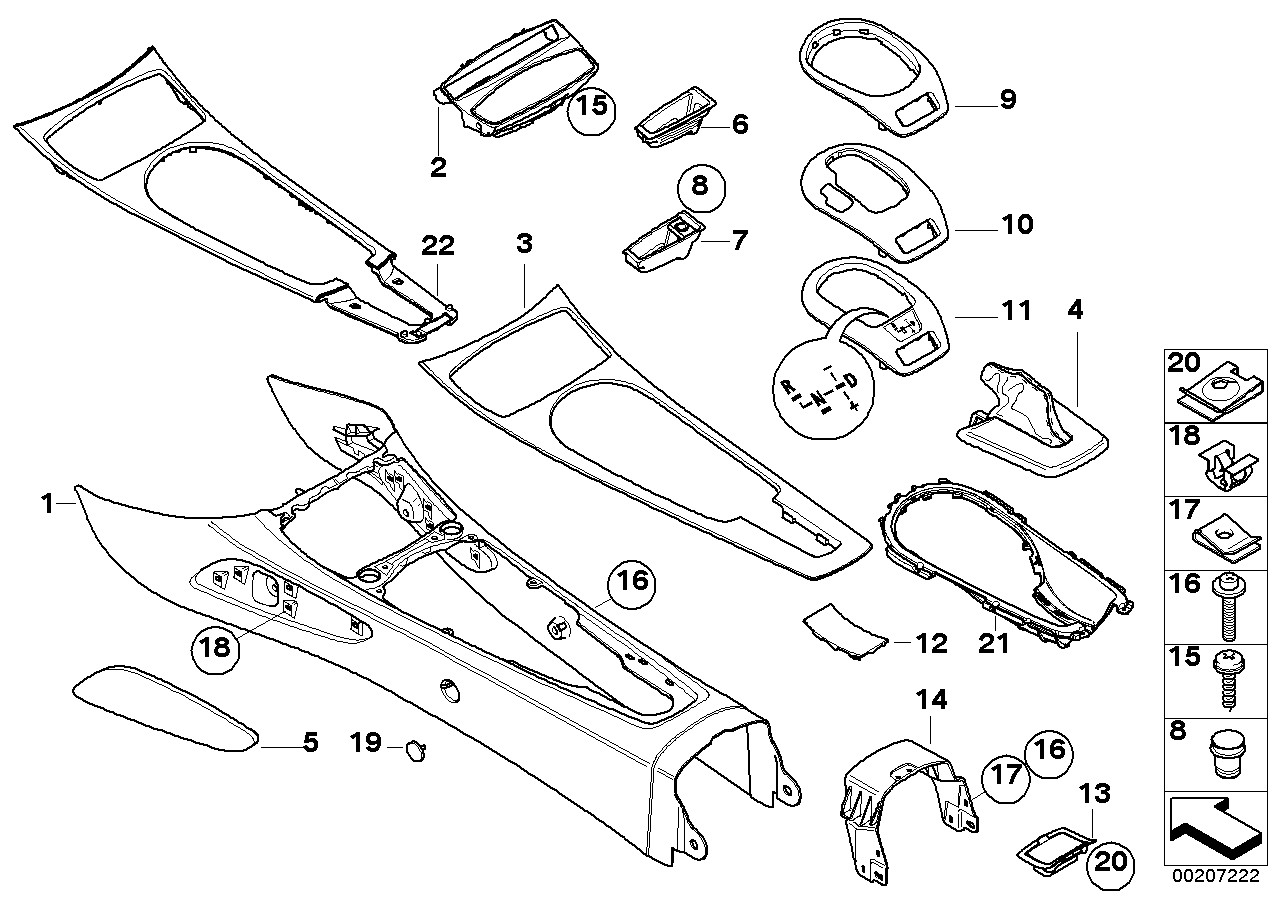 Genuine BMW 51167158482 E85 E86 Handle Recess SCHWARZ (Inc. Z4) | ML Performance US Car Parts