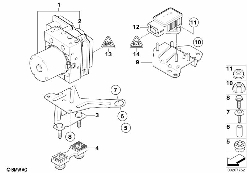 Genuine BMW 34503424685 E83 Repair Kit, Control Unit Dxc (Inc. X3) | ML Performance EU Car Parts