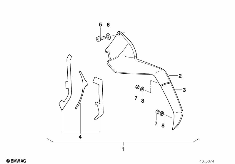 Comfort spoiler modification kit