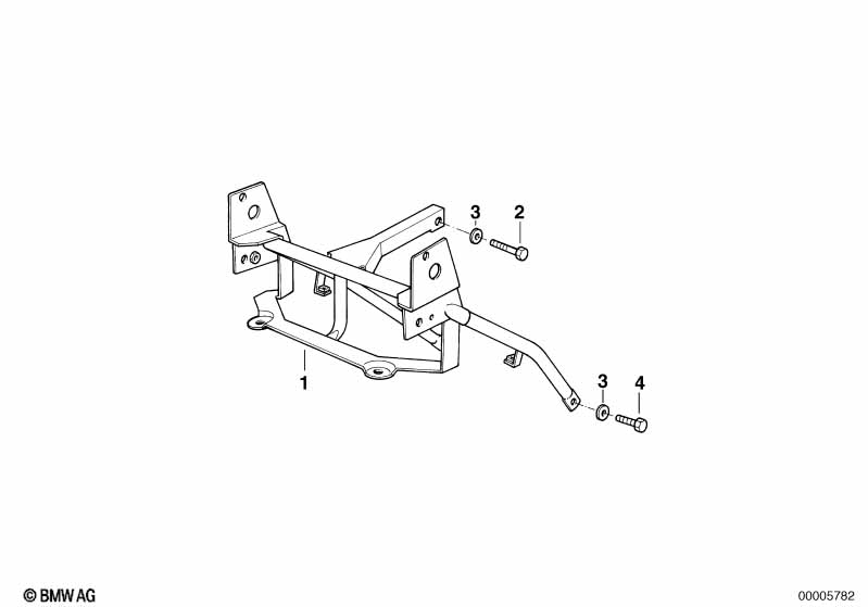 Fairing bracket