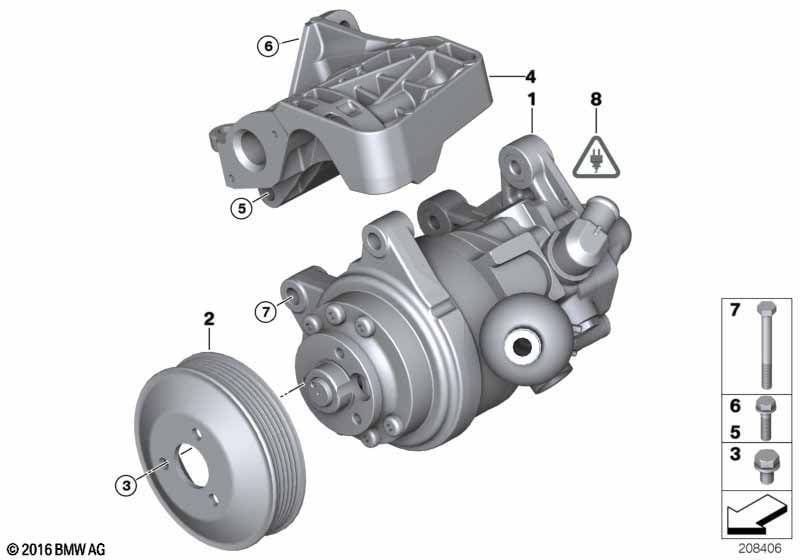 Power steering pump/Adaptive Drive