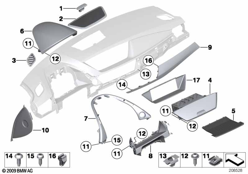 Genuine BMW 51169257648 E84 TriCover For Scoop TERRA (Inc. X1) | ML Performance UK Car Parts
