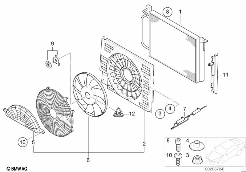 Climate capacitor/additional blower