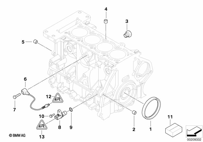 Engine Block Mounting Parts