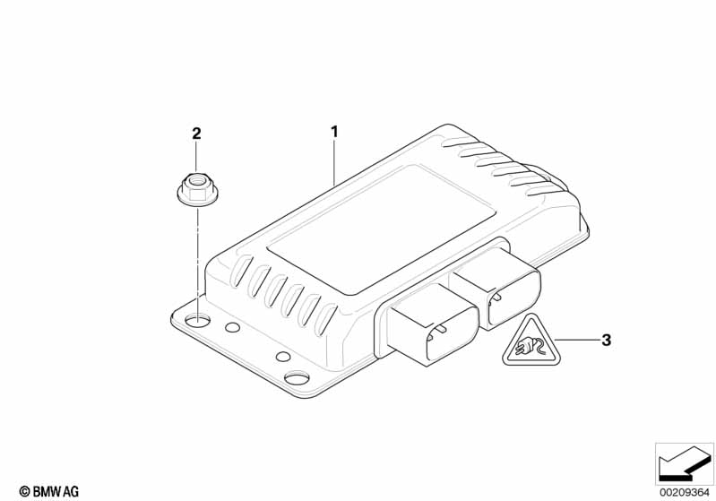 Genuine BMW 27607606629 E70 E72 E71 Control Unit, Transfer Box (Inc. X5 35dX, X6 M & X6 50iX) | ML Performance EU Car Parts