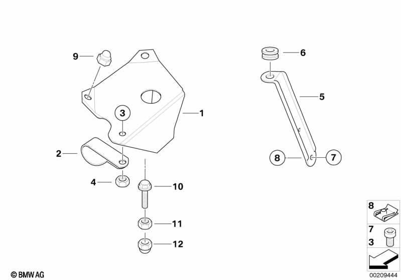 Single parts, antenna ground plane
