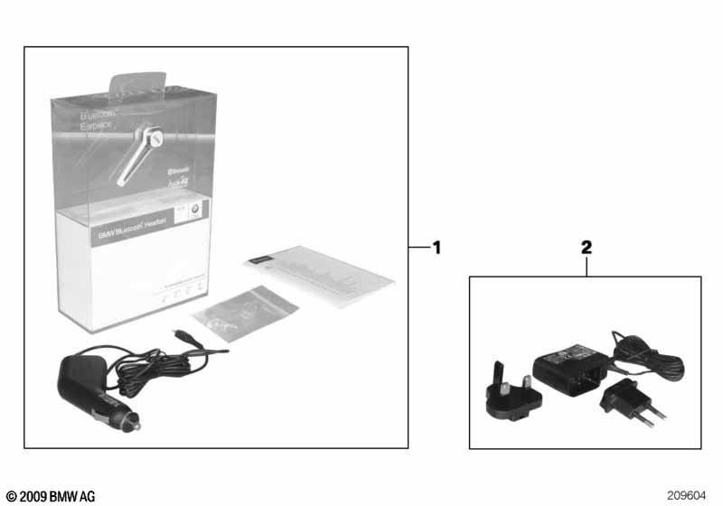 BMW Bluetooth headset