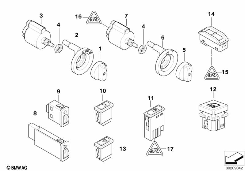 Various switches