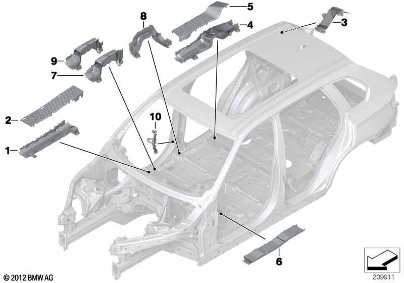 Wiring harness covers/cable ducts