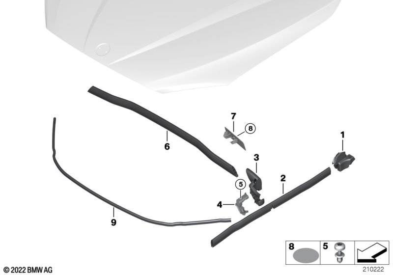 Genuine BMW 51712993038 E84 Cover (Inc. X1) | ML Performance EU Car Parts