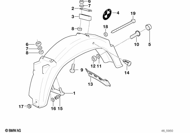 Genuine BMW 46622331615 Lower Spacer (Inc. R 80 GS) | ML Performance UK Car Parts